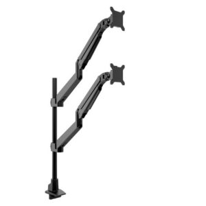 Monitori lauakinnitus MULTIBRACKETS 4288 kahele ekraanile kuni 32", must