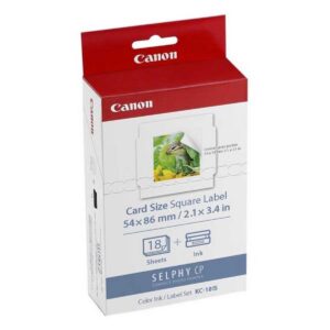 Etiketid CANON SELPHY CP KC18IS 54x86mm, valge