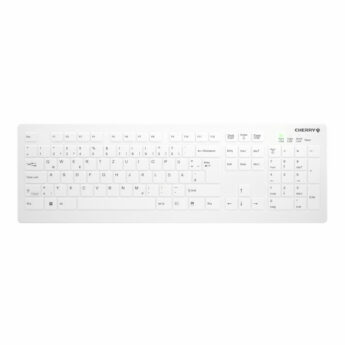 AK-C8112 valge meditsiiniline juhtmevaba klaviatuur