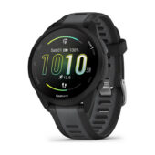 Nutikell Garmin FORERUNNER 165, must/tumehall