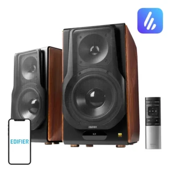 Kõlar Edifier isüsteem S3000 MKII 2.0 stereokomplekt, pruun