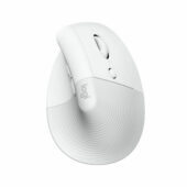 Arvutihiir Logitech juhtmevaba hiir Lift parem käsi ergonoomiline valge