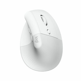 Arvutihiir Logitech juhtmevaba hiir Lift parem käsi ergonoomiline valge