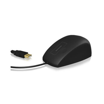 Arvutihiir KeySonic WD hiir, silikoon, IP68, must, KSM-5030M-B