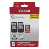 Tindikomplekt Canon PG-510/CL-511 + fotopaber, originaal