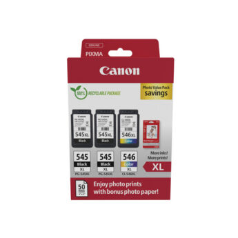 Tindikassett Canon PG-545 CL-546, XL, originaal