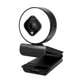 Veebikaamera LogiLink Webcam FHD 76° kahe mikrofoni, automaatse rõngasvalguse