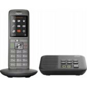 Lauatelefon Gigaset CL660A DECT-süsteemis Anthracite, Black