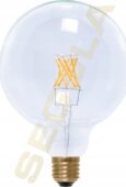 LED-pirn Segula Globe 125 clear E27 5W 400Lm 2200K dimmitav